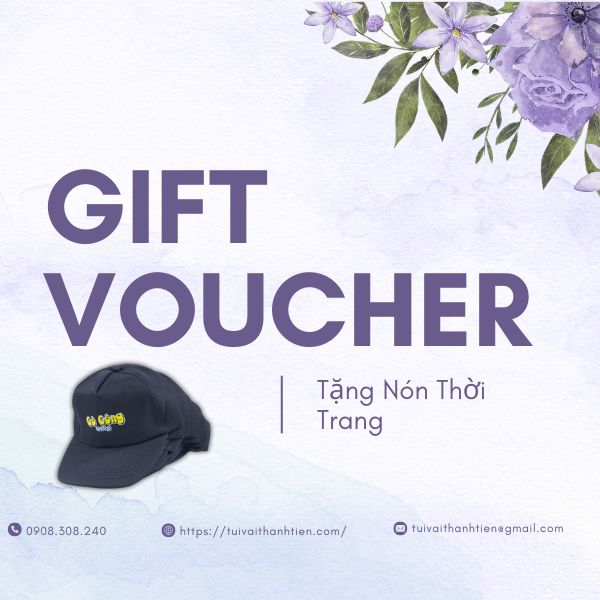 Túi Vải Thành Tiến – Tặng Nón Mừng Đặt Hàng!