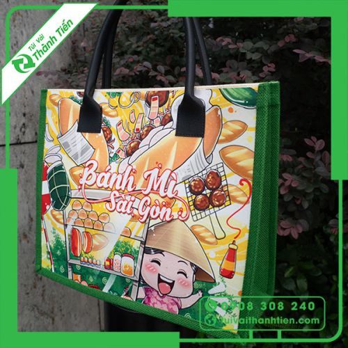 Túi Vải Linen Bánh Mì Sài Gòn