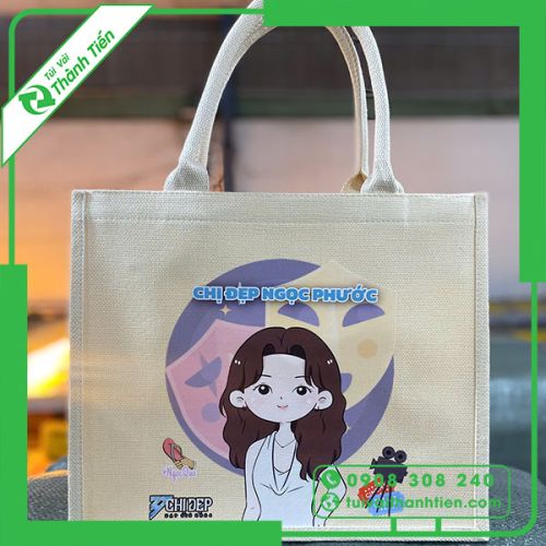 Túi Vải Linen Chị Đẹp
