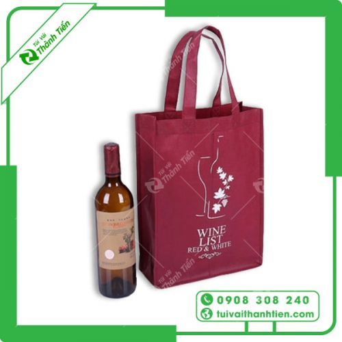 Túi Vải Không Dệt Đựng Rượu