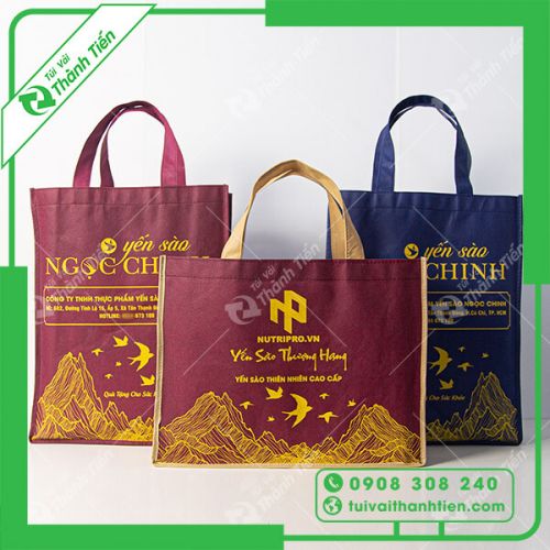 Túi Vải Không Dệt Đựng Yến Sào