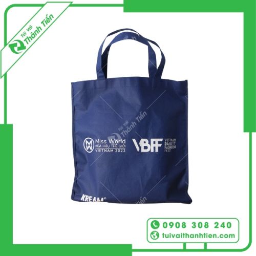 Túi Vải Không Dệt Có Dây Kéo