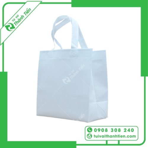 Túi Vải Không Dệt  Trắng Trơn, Không In