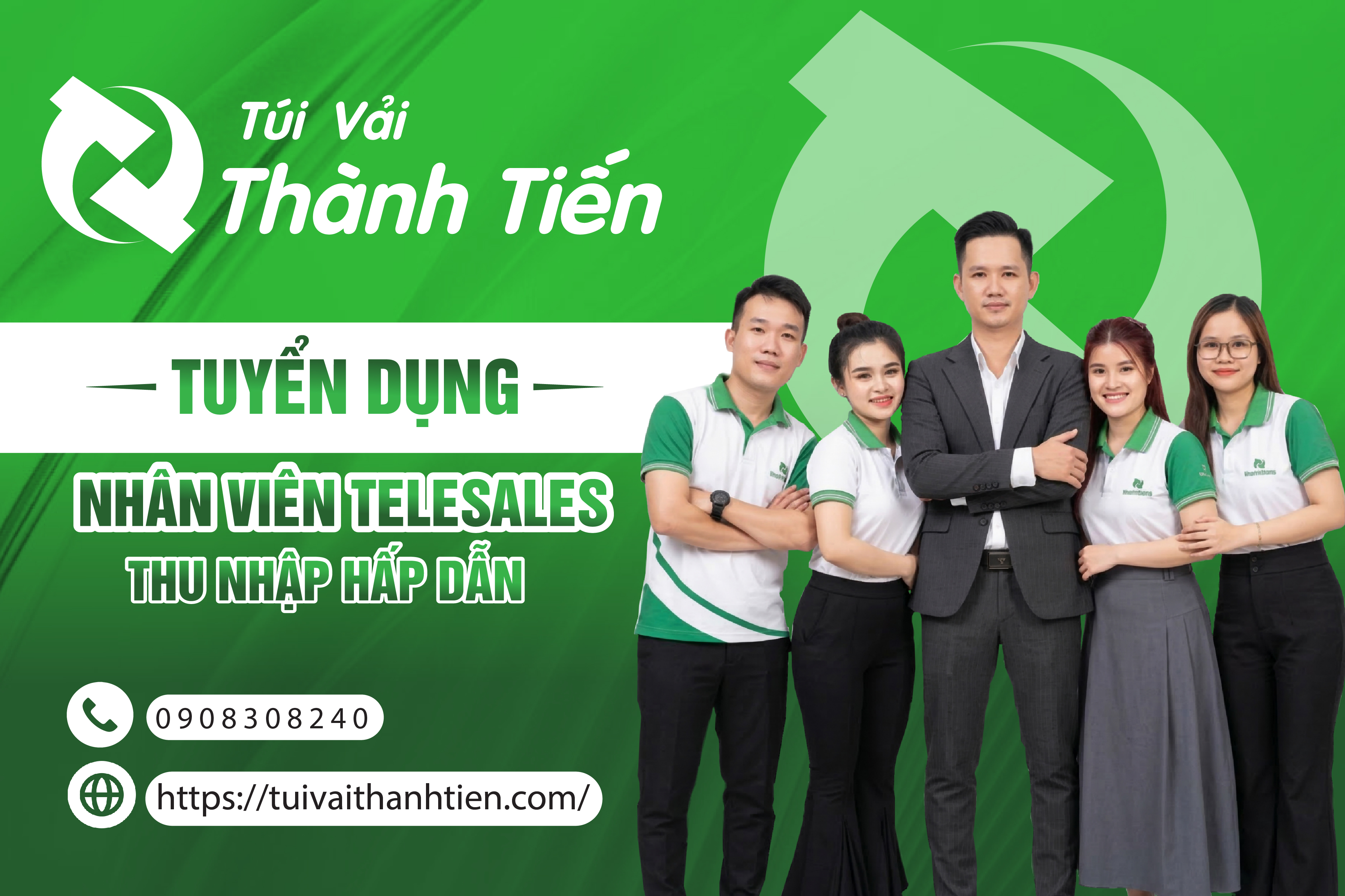 [TUYỂN DỤNG] NHÂN VIÊN TELESALES THU NHẬP HẤP DẪN