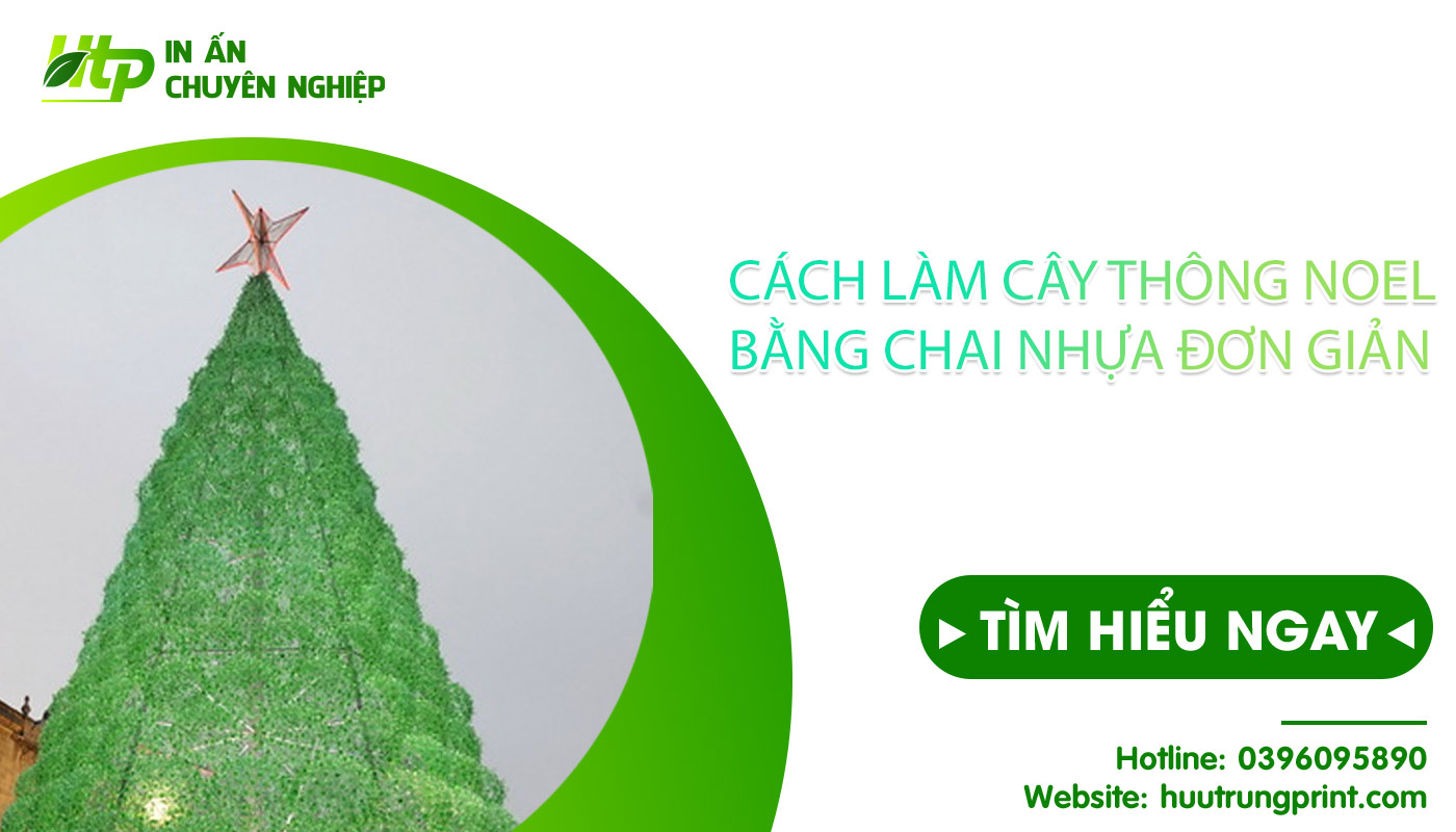 Cách Làm Cây Thông Noel Bằng Chai Nhựa Tại Nhà