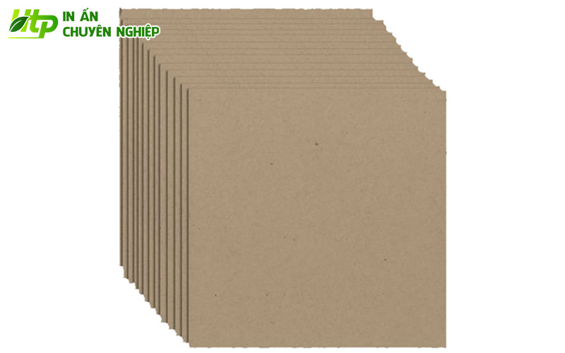 Định lượng giấy bồi dao động từ 500-1400gsm, khá dày bề mặt dễ dàng in ấn