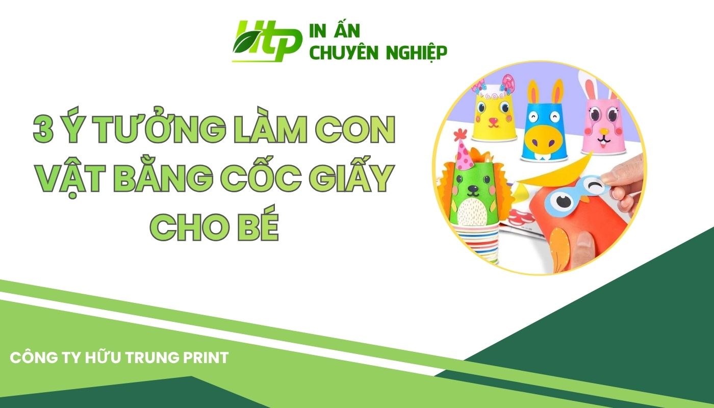 Cách Làm Con Vật Bằng Cốc Giấy Cho Bé Ngay Tại Nhà