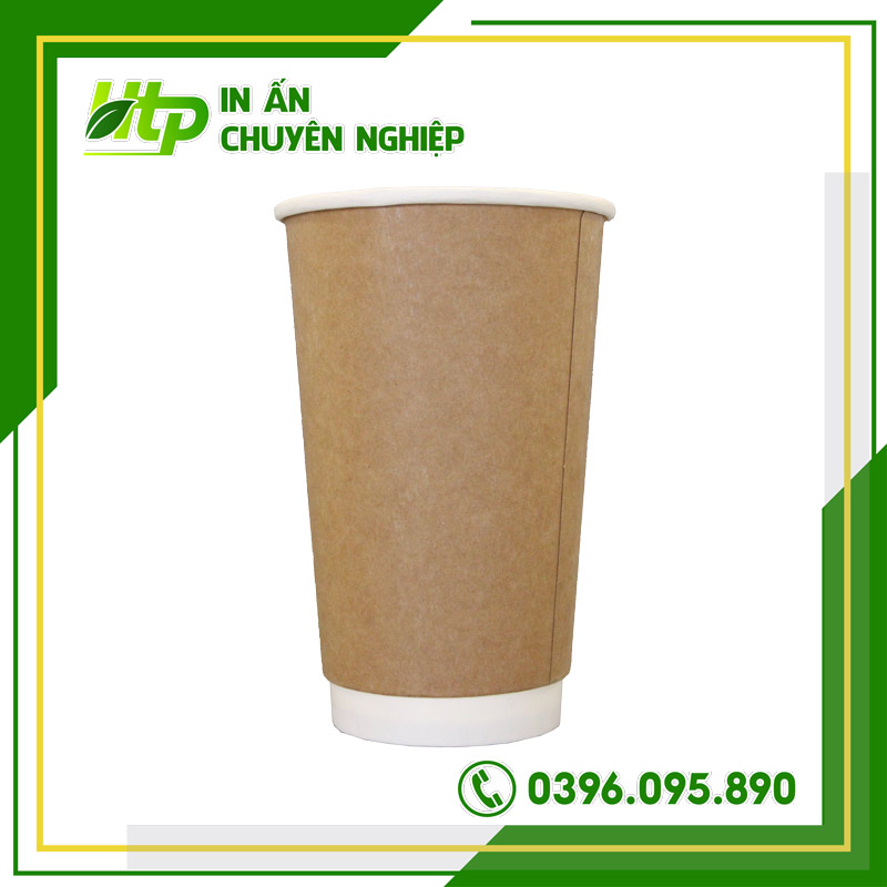 Ly Giấy 2 Lớp Đựng Cà Phê